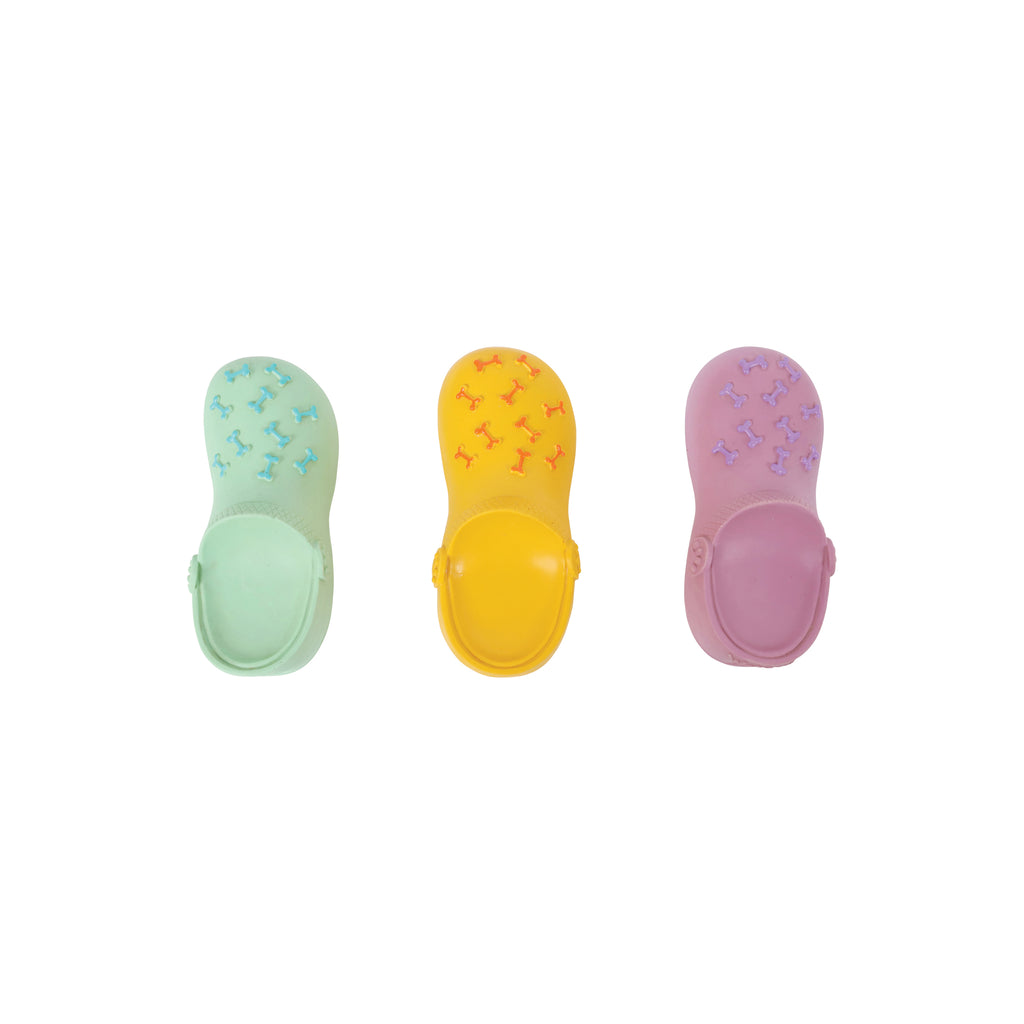 Squeaky Dog Toy Slipper Pink