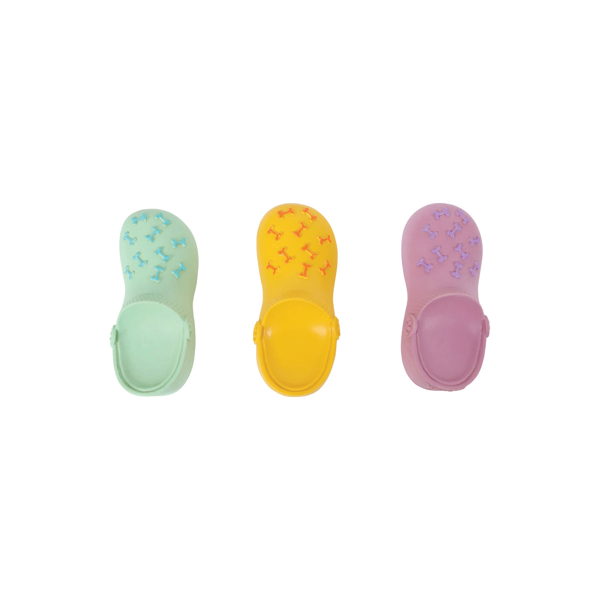 Squeaky Dog Toy Slipper Pink