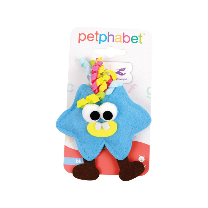 Cat Play Toy Star Blue