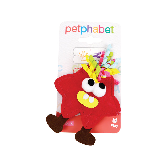 Cat Play Toy Star Pink