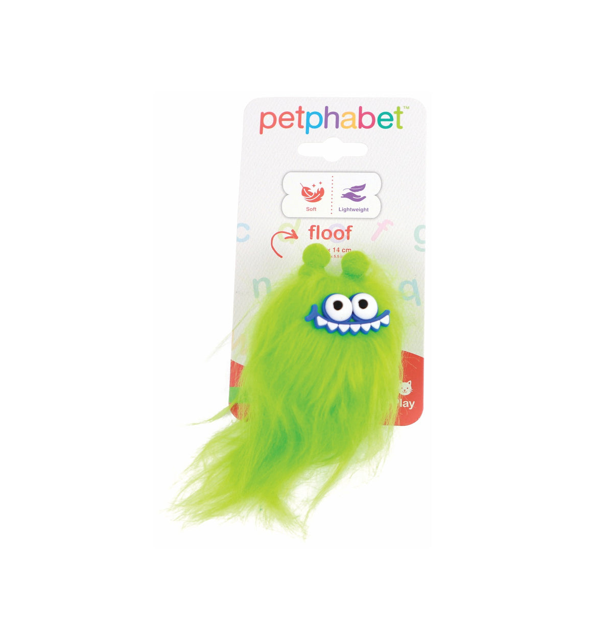 Cat Play Toy Floof Green