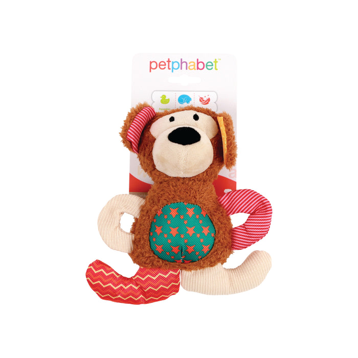 Cuddle buddies Dog Toy Monkey