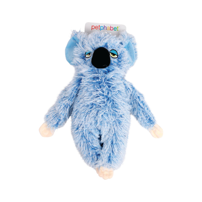 Squeaky Dog Toy Koala Blue