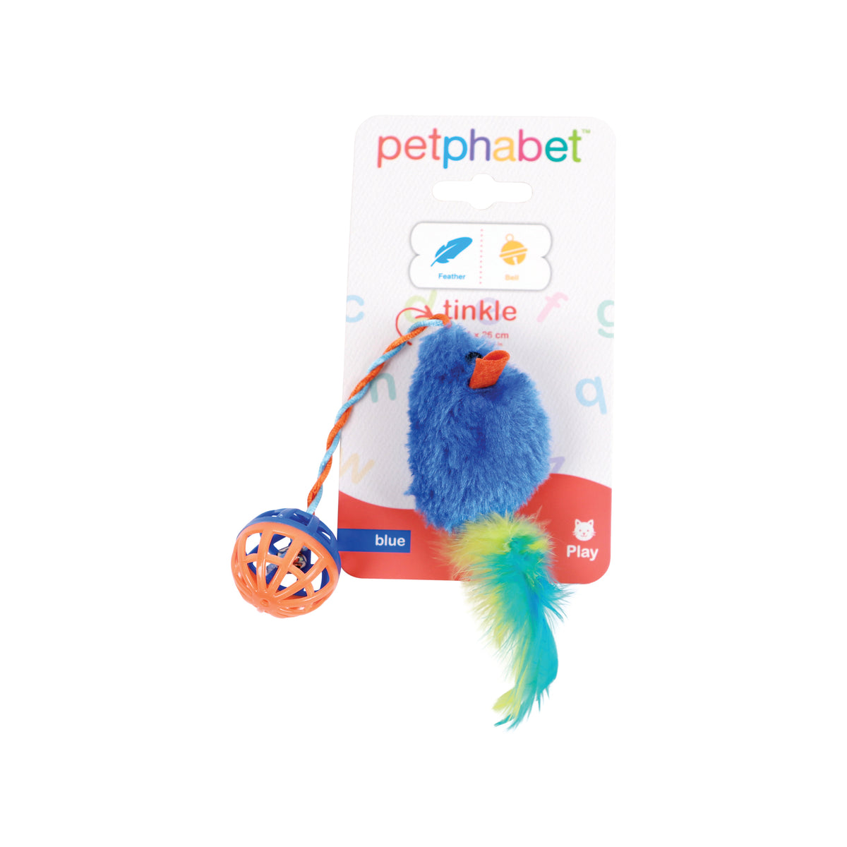 Cat Play Toy Tinkle Blue
