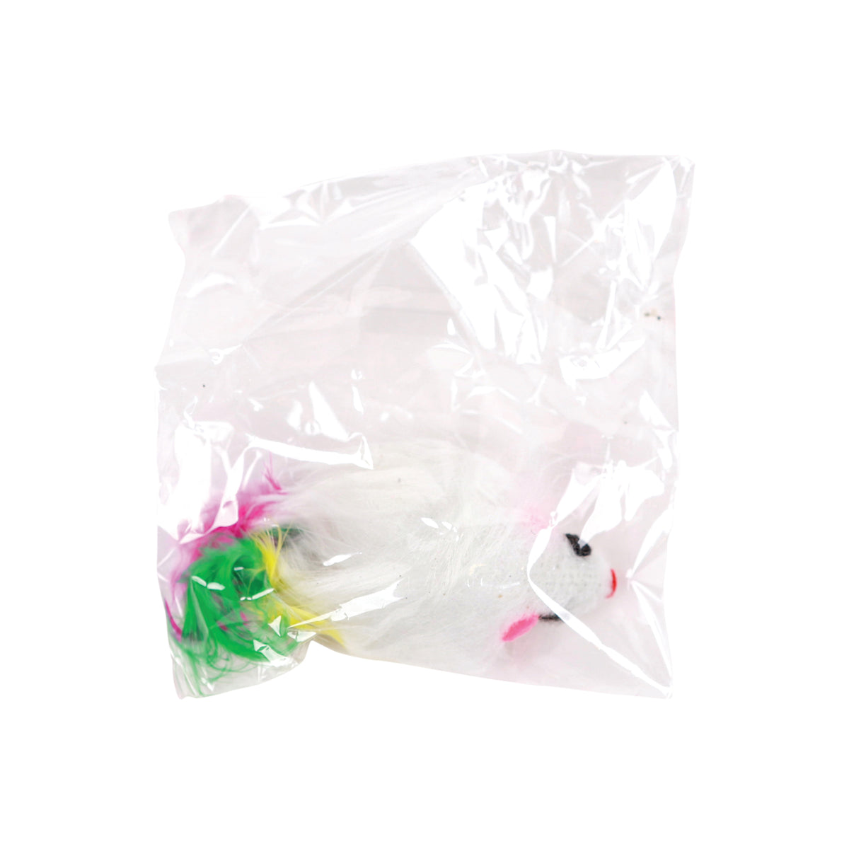 Cat Teaser Toys White Mice 42 Pcs