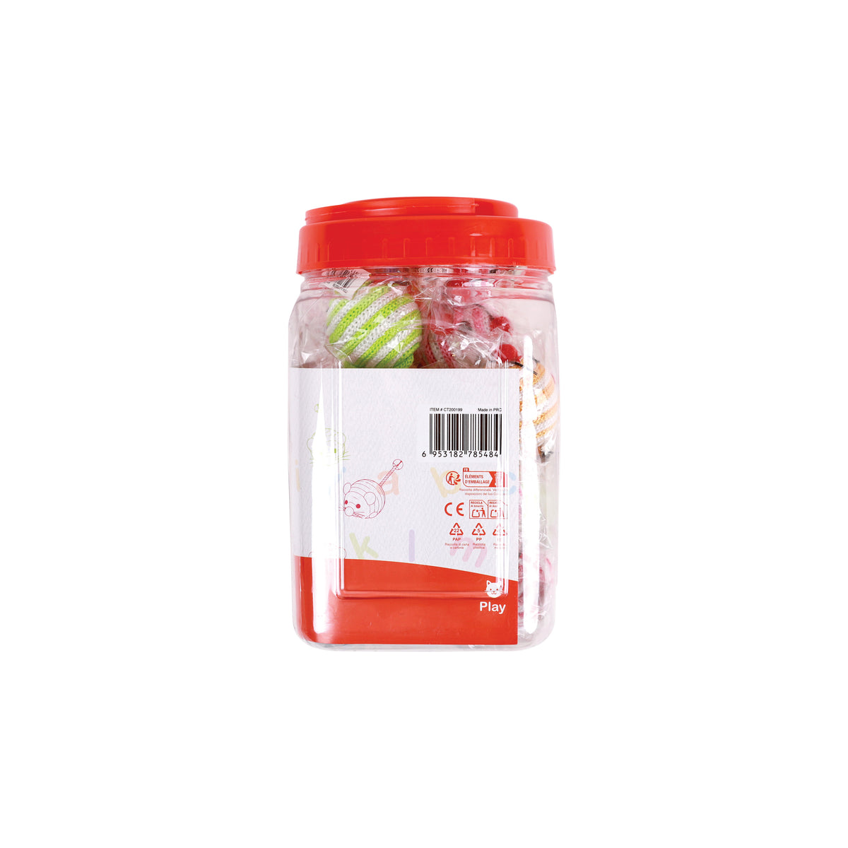 Cat Teaser Toys Mice 22 Pcs