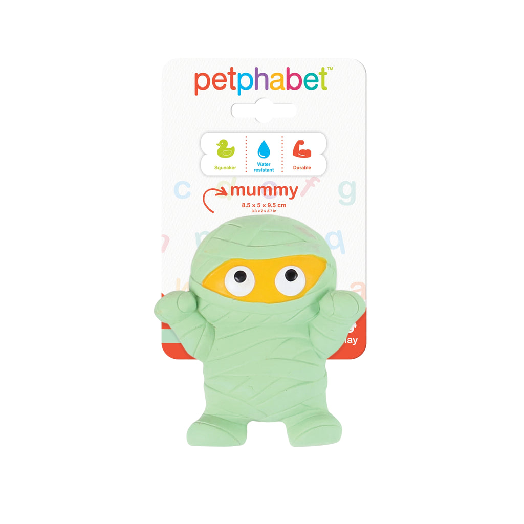 Squeaky Dog Toy Mummy Sage